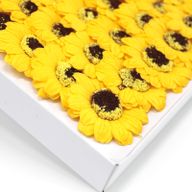 Tvålblommor till Hantverk - Liten Solros - Gul