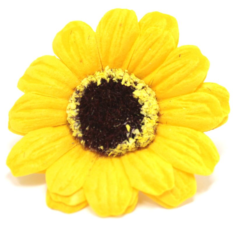 Tvålblommor till Hantverk - Liten Solros - Gul