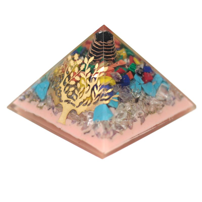 Pyramid av Orgonit 70cm - Träd
