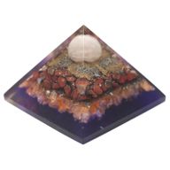 Pyramid av Orgonit 70cm - Påfågel