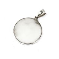 Livets Träd Hänge i Silver 22mm - Pärlemor