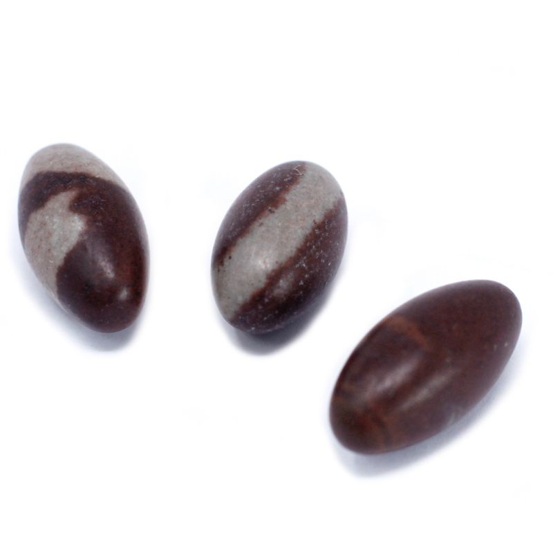 2.54cm Shiva Lingam - 3 Stenar