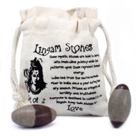 5.08cm Shiva Lingam - 2 Stenar