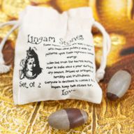 5.08cm Shiva Lingam - 2 Stenar
