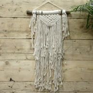 Makramé Väggdekoration - Naturligt Överflöd