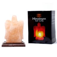 Saltlampa Hantverk - Ängel 15x10x21 cm - Utan Kabel