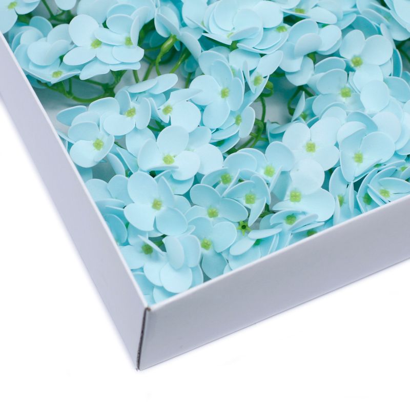 Tvålblommor till Hantverk - Hortensia - Baby Blå