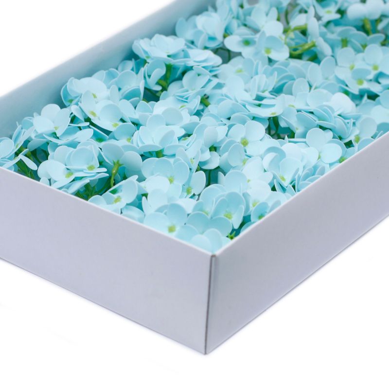 Tvålblommor till Hantverk - Hortensia - Baby Blå