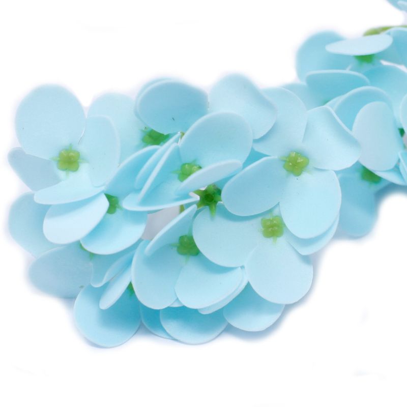 Tvålblommor till Hantverk - Hortensia - Baby Blå