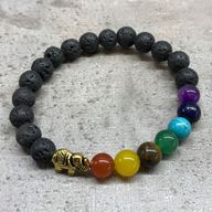 Armband av Lavasten - Elefant Chakra