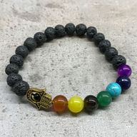 Armband av Lavasten - Hamsa Chakra