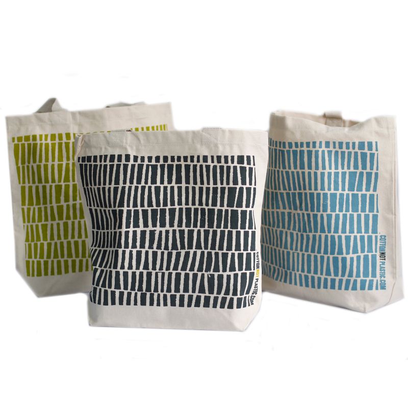 Ekologisk Bomullspåse - Heltäckande Design (4 olika färger)