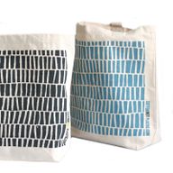 Ekologisk Bomullspåse - Heltäckande Design (4 olika färger)