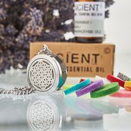 Aromaterapi Halsband - Livets Blomma - 25mm