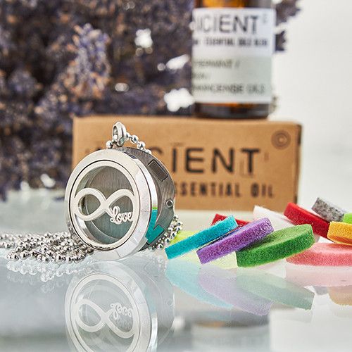 Aromaterapi Halsband - Oändlig Kärlek - 25mm