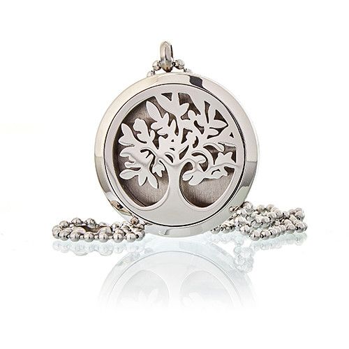 Aromaterapi Halsband - Livets Träd - 30mm