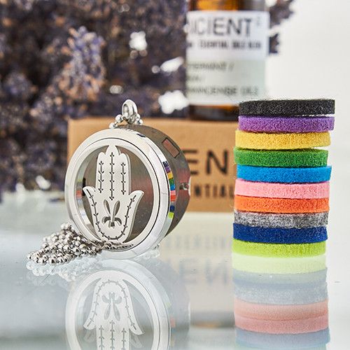 Aromaterapi Halsband - Fatimas Hand - 30mm