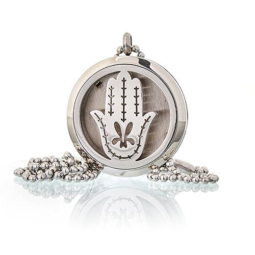 Aromaterapi Halsband - Fatimas Hand - 30mm
