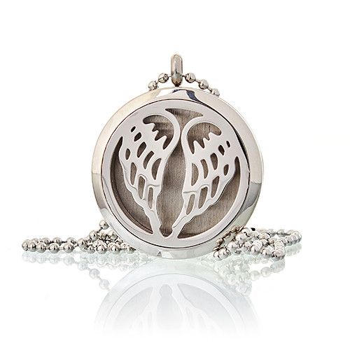 Aromaterapi Halsband - Änglavingar - 30mm