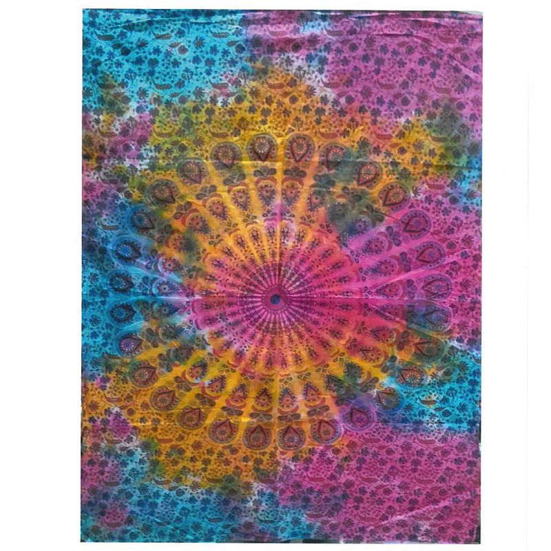 Väggdekoration i Bomull - Rund Mandala
