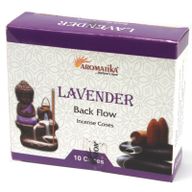 Aromatika Tillbakaflöde Rökelskoner - Lavendel
