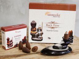 Aromatika Tillbakaflöde Rökelskoner - Palo Santo