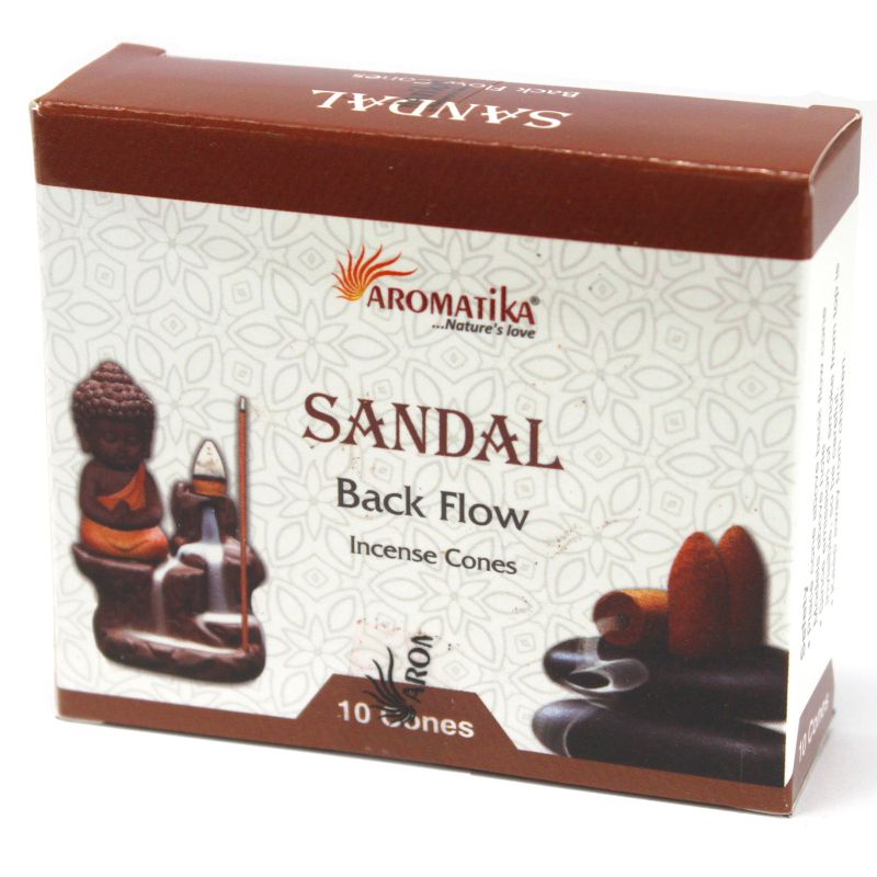 Aromatika Tillbakaflöde Rökelskoner - Sandelträ
