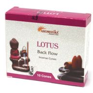Aromatika Tillbakaflöde Rökelskoner - Lotus