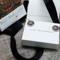 Örhängen i Silver & Guld - Hamsa