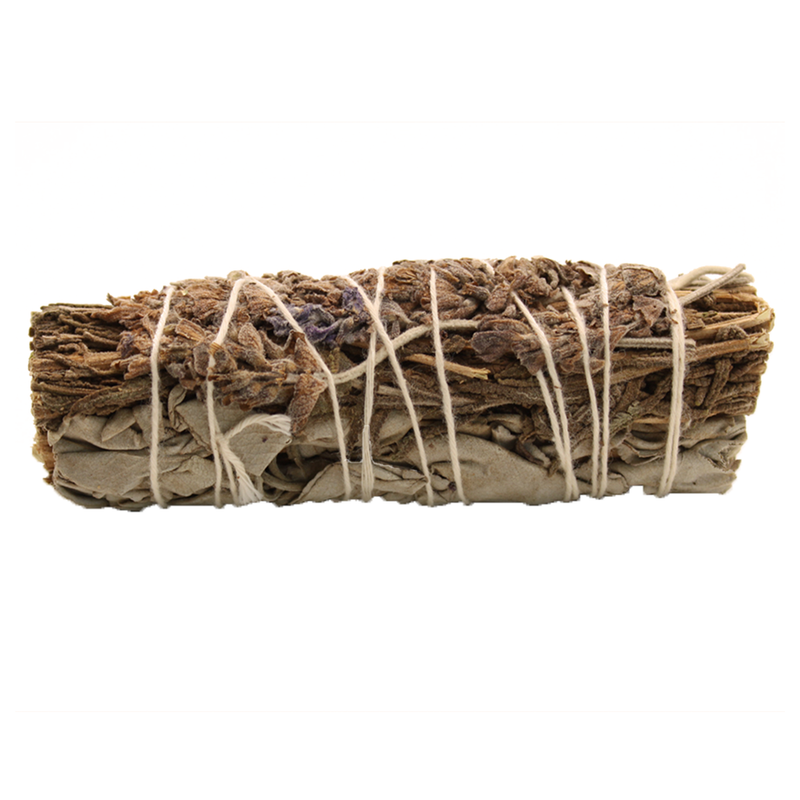 Smudge Stick - Vit Salvia & Eukalyptus 10 cm