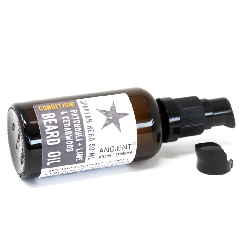 50ml Skäggolja - Spartansk Hjälte - Konditionera!