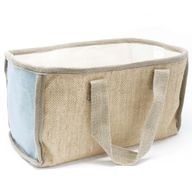 Stor Varukorg - 33x18x20cm - Blågrön