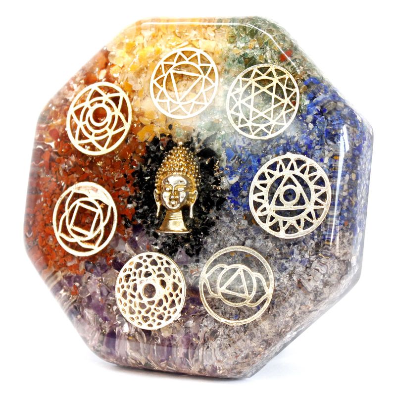 Orgonit till Skrivbord - Buddha Chakra - Stor