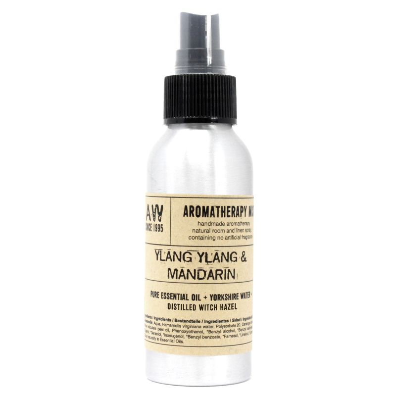 100ml Spray med Eteriska Oljor - Ylang Ylang & Mandarin