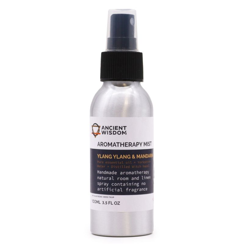 100ml Spray med Eteriska Oljor - Ylang Ylang & Mandarin
