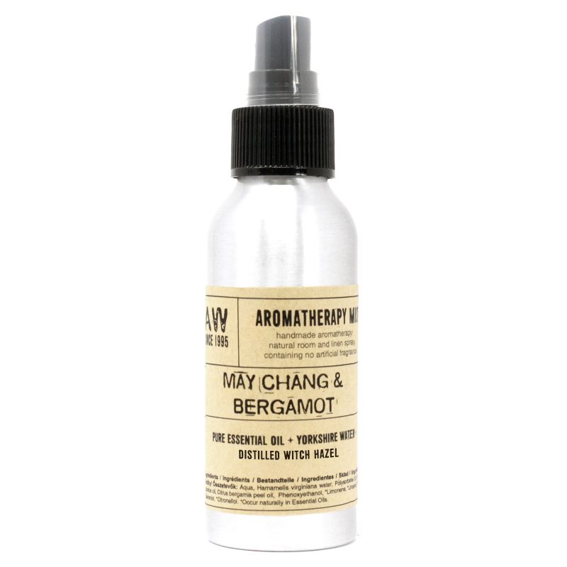 100ml Spray med Eteriska Oljor - May Chang & Bergamott
