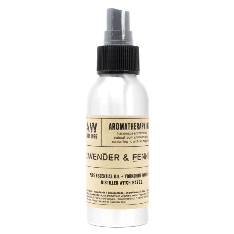 100ml Spray med Eteriska Oljor - Lavendel & Fänkål