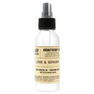 100ml Spray med Eteriska Oljor - Lime & Ingefära