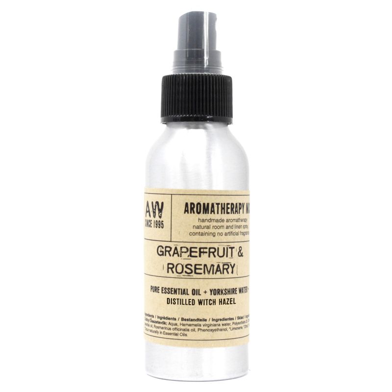 100ml Spray med Eteriska Oljor - Graperfrukt & Rosmarin