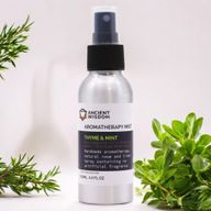 100ml Spray med Eteriska Oljor - Timjan & Mynta