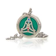 Aromaterapi Halsband - Yoga Chakra - 30mm