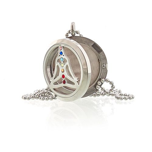 Aromaterapi Halsband - Yoga Chakra - 30mm