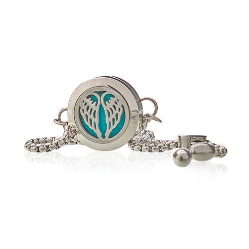 Aromaterapi Armband - Änglavingar - 20mm