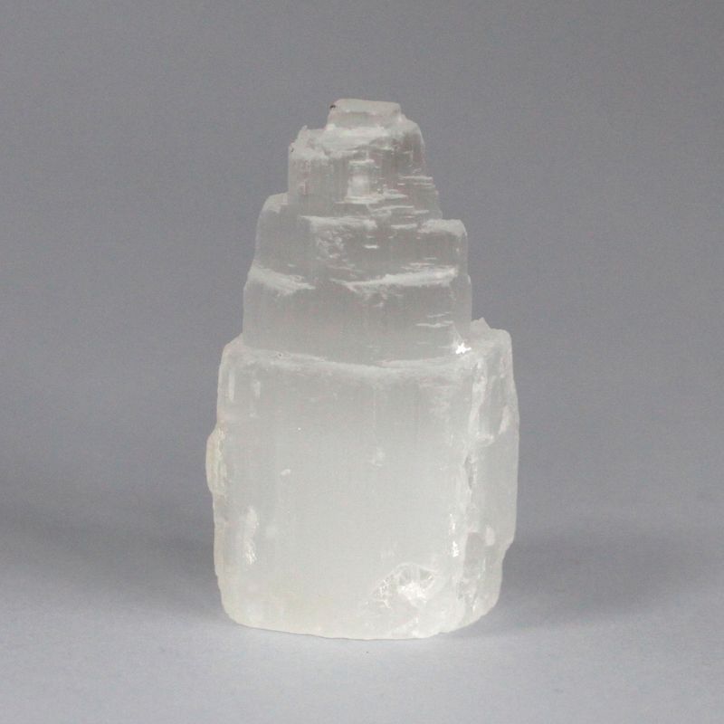 Naturligt Selenittorn - 5 cm