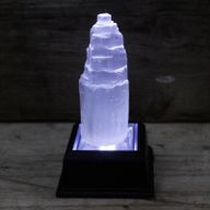 Naturligt Selenittorn - 10 cm