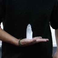 Naturligt Selenittorn - 10 cm