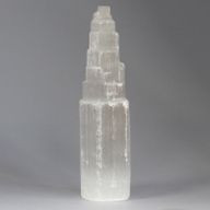 Naturligt Selenittorn - 20 cm
