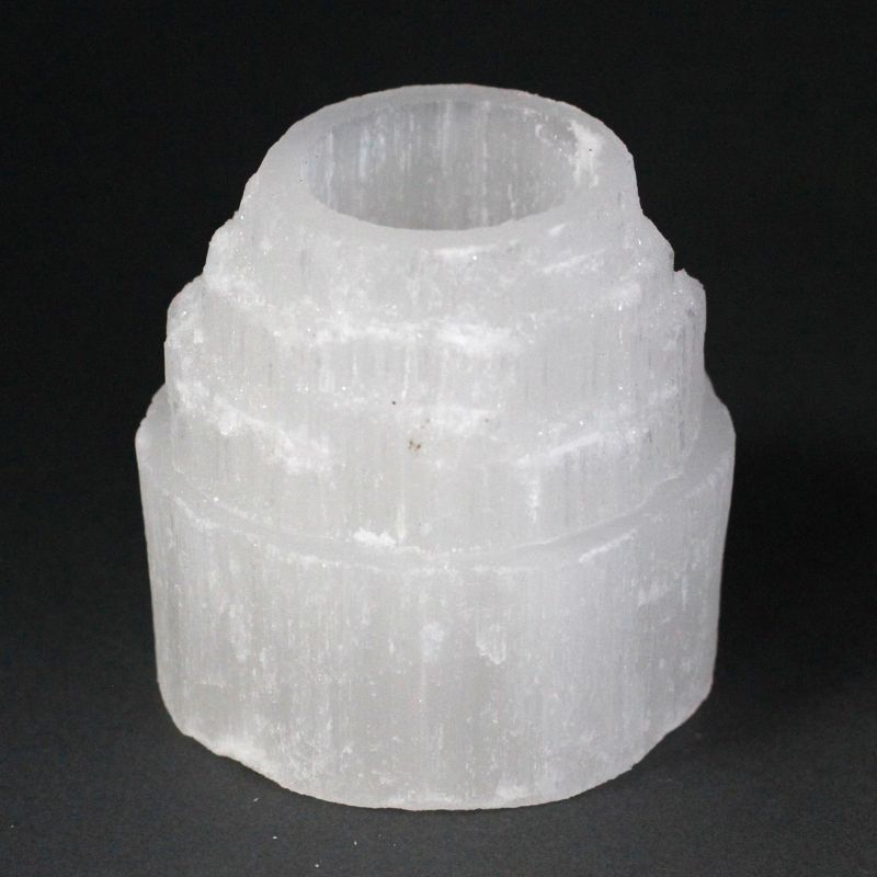 Bergstopp Ljuslykta av Selenit - 8 cm