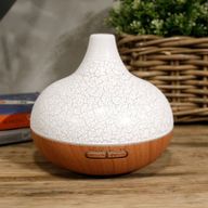 Santorini Doftspridare - Skaleffekt - USB - Ändrar Färg - Timer