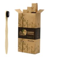 Tandborste av Bambu - Träkol Medium